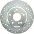 227.40050R by CENTRIC - Select Sport Drilled & Slotted Rotor, Right