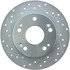 227.40055R by CENTRIC - Select Sport Drilled & Slotted Rotor, Right