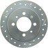 227.42054L by CENTRIC - Select Sport Drilled & Slotted Rotor, Left