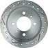 227.42054R by CENTRIC - Select Sport Drilled & Slotted Rotor, Right