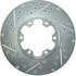 227.42063R by CENTRIC - Select Sport Drilled & Slotted Rotor, Right