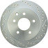 227.42077L by CENTRIC - Select Sport Drilled & Slotted Rotor, Left