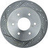 227.42081R by CENTRIC - Select Sport Drilled & Slotted Rotor, Right