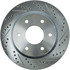 227.42090L by CENTRIC - Select Sport Drilled & Slotted Rotor, Left