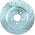 227.42100L by CENTRIC - Select Sport Drilled & Slotted Rotor, Left