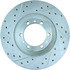 227.43013R by CENTRIC - Select Sport Drilled & Slotted Rotor, Right