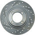 227.44004R by CENTRIC - Select Sport Drilled & Slotted Rotor, Right