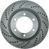 227.44174R by CENTRIC - Select Sport Drilled & Slotted Rotor, Right