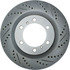 227.44174L by CENTRIC - Select Sport Drilled & Slotted Rotor, Left