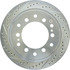 227.44175R by CENTRIC - Select Sport Drilled & Slotted Rotor, Right