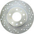 227.45064L by CENTRIC - Select Sport Drilled & Slotted Rotor, Left