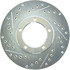 227.44108R by CENTRIC - Select Sport Drilled & Slotted Rotor, Right
