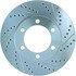 227.44118L by CENTRIC - Select Sport Drilled & Slotted Rotor, Left