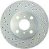 227.44119R by CENTRIC - Select Sport Drilled & Slotted Rotor, Right