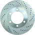 227.44129L by CENTRIC - Select Sport Drilled & Slotted Rotor, Left