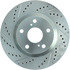 227.44146R by CENTRIC - Select Sport Drilled & Slotted Rotor, Right