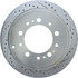 227.44157L by CENTRIC - Select Sport Drilled & Slotted Rotor, Left