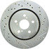 227.44158L by CENTRIC - Select Sport Drilled & Slotted Rotor, Left