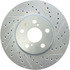 227.44160L by CENTRIC - Select Sport Drilled & Slotted Rotor, Left