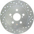 227.44165L by CENTRIC - Select Sport Drilled & Slotted Rotor, Left