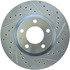 227.45069L by CENTRIC - Select Sport Drilled & Slotted Rotor, Left