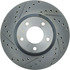 227.45069R by CENTRIC - Select Sport Drilled & Slotted Rotor, Right