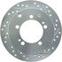 227.46047L by CENTRIC - Select Sport Drilled & Slotted Rotor, Left