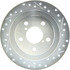 227.47011L by CENTRIC - Select Sport Drilled & Slotted Rotor, Left