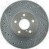 227.47012R by CENTRIC - Select Sport Drilled & Slotted Rotor, Right