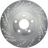 227.47021R by CENTRIC - Select Sport Drilled & Slotted Rotor, Right