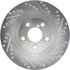 227.47021L by CENTRIC - Select Sport Drilled & Slotted Rotor, Left