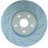 Centric 227.47022L Disc Brake Rotor Select Sport Drilled & Slotted Rotor, Left