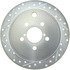 227.47029R by CENTRIC - Select Sport Drilled & Slotted Rotor, Right