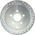 227.47029L by CENTRIC - Select Sport Drilled & Slotted Rotor, Left