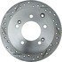 227.50027R by CENTRIC - Select Sport Drilled & Slotted Rotor, Right