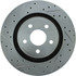 227.58003R by CENTRIC - Select Sport Drilled & Slotted Rotor, Right