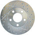 227.61041L by CENTRIC - Select Sport Drilled & Slotted Rotor, Left