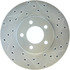 227.61049L by CENTRIC - Select Sport Drilled & Slotted Rotor, Left