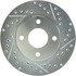 227.61061L by CENTRIC - Select Sport Drilled & Slotted Rotor, Left