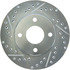 227.61061R by CENTRIC - Select Sport Drilled & Slotted Rotor, Right