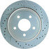 227.61073L by CENTRIC - Select Sport Drilled & Slotted Rotor, Left