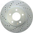 227.61085R by CENTRIC - Select Sport Drilled & Slotted Rotor, Right