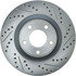 227.61090L by CENTRIC - Select Sport Drilled & Slotted Rotor, Left