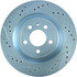 227.61098R by CENTRIC - Select Sport Drilled & Slotted Rotor, Right