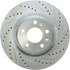 227.61102L by CENTRIC - Select Sport Drilled & Slotted Rotor, Left