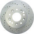 227.62007L by CENTRIC - Select Sport Drilled & Slotted Rotor, Left