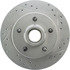 227.62012L by CENTRIC - Select Sport Drilled & Slotted Rotor, Left