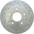 227.62025L by CENTRIC - Select Sport Drilled & Slotted Rotor, Left