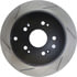 Centric 126.40063CSR Disc Brake Rotor Cryo Sport Slotted Rotor, Right