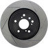 Centric 126.40090SL Disc Brake Rotor StopTech Sport Slotted Rotor, Left